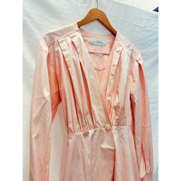 Fete Imperiale Chloris Dress Pink Tuxedo Dress Event Met Gala Red Carpet US4 - Picture 6 of 9